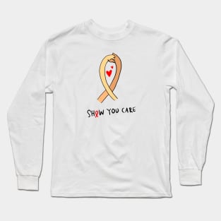 More Care Less Damage Long Sleeve T-Shirt
